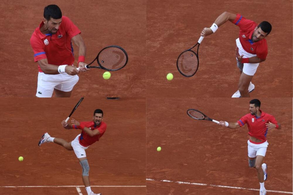 LJUDI, NOVAK JE NEUNIŠTIV! Povređen je nadoknadio 0:4 i preko Cicipasa se plasirao u polufinale Olimpijskih igara! VIDEO