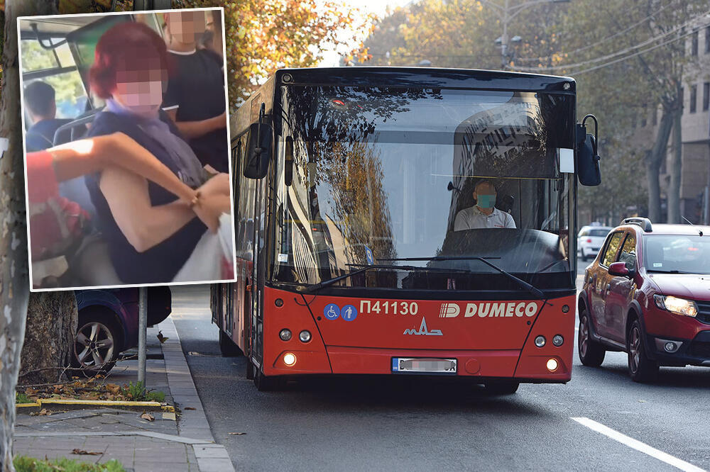 HAOS NA LINIJI 25P! ŽENE SE POTUKLE ZBOG MESTA U AUTOBUSU! Skandalozan SNIMAK isplivao na Instagramu "OSTAVI MI TO GLUPAČO!"