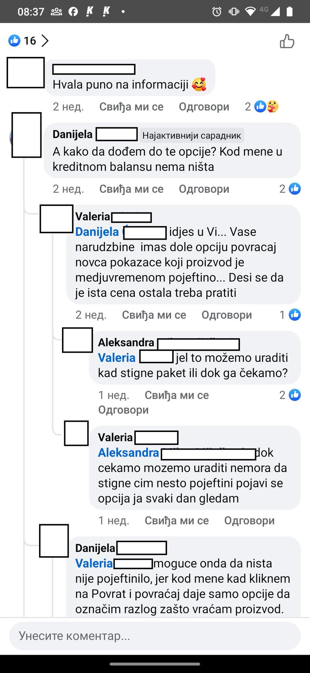 Temu Iskustva