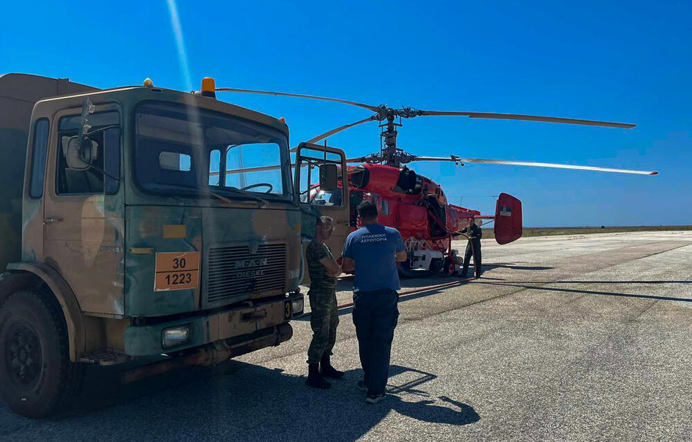 Helikopter, Gašenje Požara, Požar