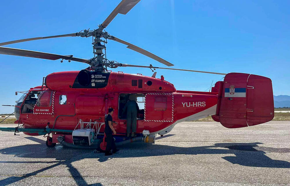 Helikopter, Gašenje Požara, Požar