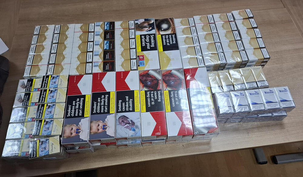 Carina, Zaplena, Zaplenjene Cigarete