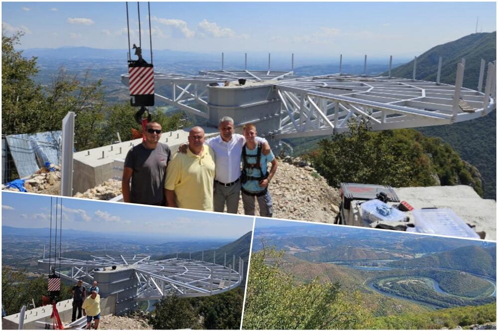 USKORO JEDINSTVENA TURISTIČKA ATRAKCIJA U REGIONU: Izgradnja fascinantnog staklenog vidikovca kod Čačka ušla u ZAVRŠNU FAZU (FOTO)