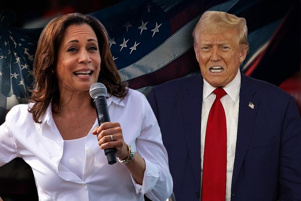 Donald Tramp, Kamala Haris