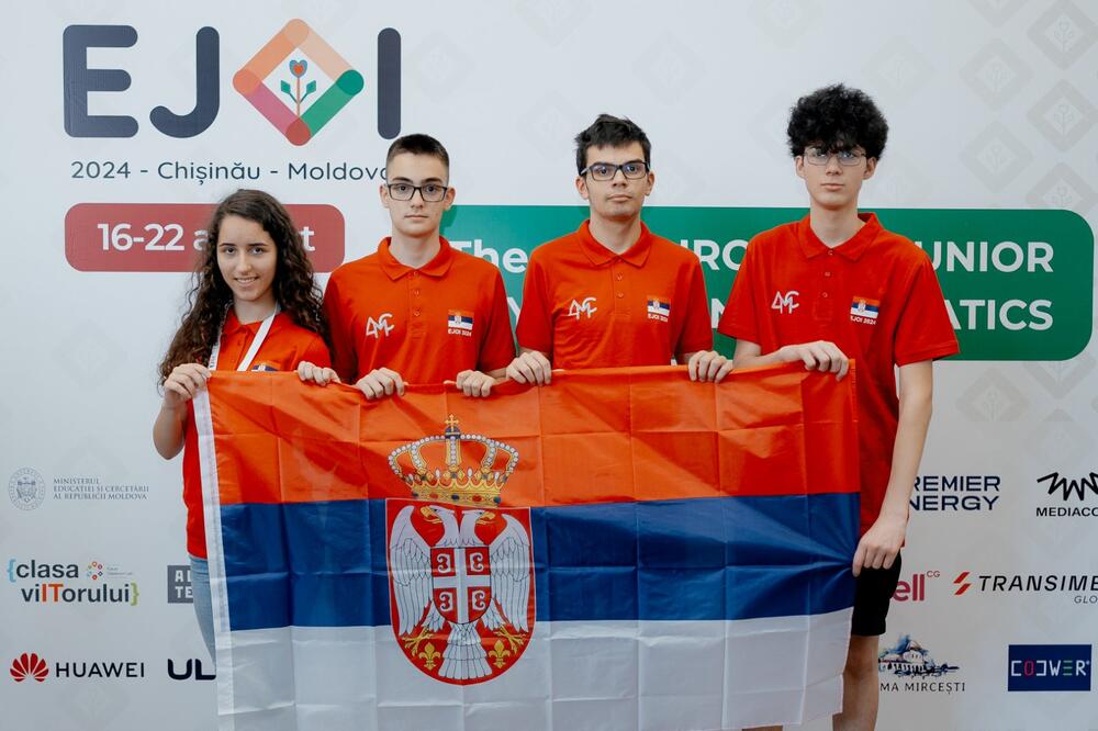 Svi reprezentativci Srbije osvojili medalju na olimpijadi: Informatičari Pavle, Lazar, Petar i Irina doneli 2 srebra i 2 bronze