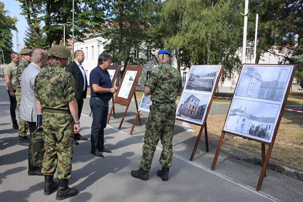 Gardisti će dobiti kasarnu za ponos: Ministar Gašić prisustvovao početku infrastrukturnih radova u kasarni „Dedinje“