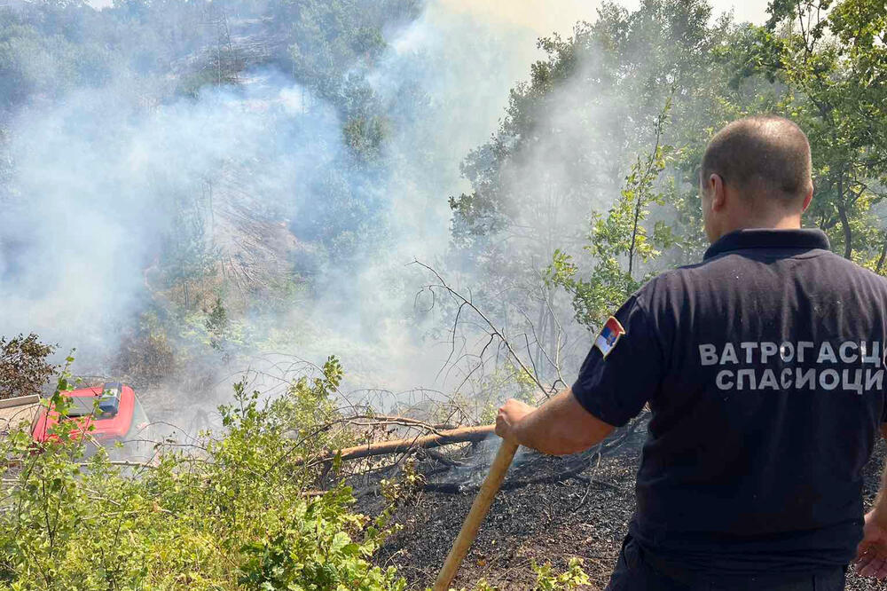 Celo selo u panici zbog vatrene stihije! Kurir televizija na Vidliču: Velika je šteta načinjena, gorelo sve u prečniku 20 km