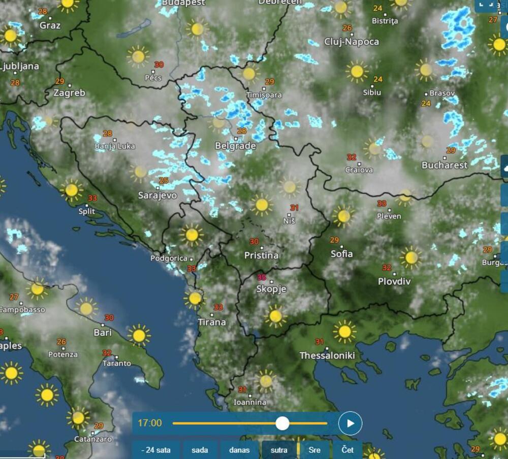 kiša, Srbija, nevreme