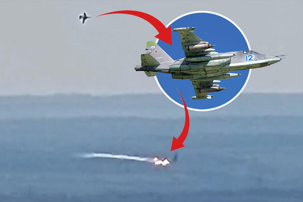 UKRAJINCI OBORILI RUSKI SU-25 KOD KRAMATORSKA! Objavljen snimak akcije, spremao se da napadne njihove trupe (FOTO, VIDEO)