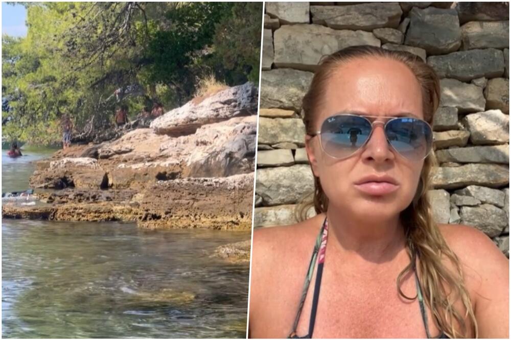 "Nećeš se ti, Bosanko, kupati u mom moru" Voditeljka snimila brutalnu svađu na plaži u Hrvatskoj, pljuštale jezive psovke (VIDEO)