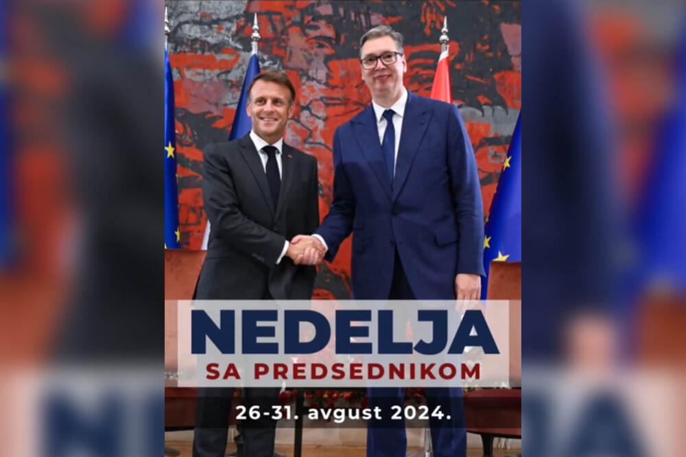 PREDSEDNIK VUČIĆ SUMIRAO RADNU NEDELJU: Srbija je posvećena reformama i svom evropskom putu! Poseta Makrona potvrdila dobre odnose